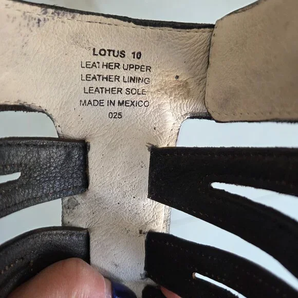 Stunning *Brand New* Freebird by Steven Lotus Sandal, Size 10 - Picture 7 of 8